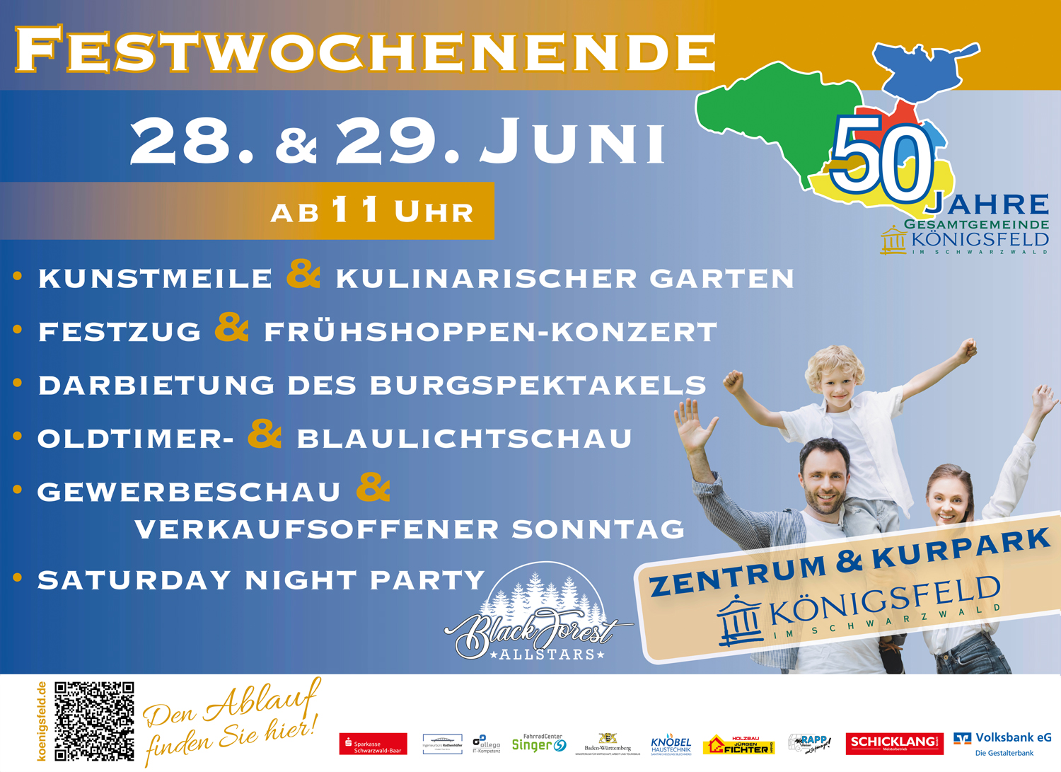 Festwochenende und Verkaufsoffener Sonntag 2025